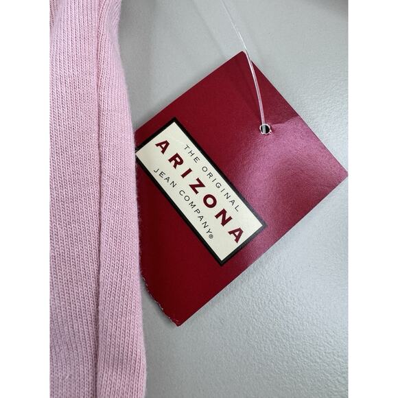 Vintage Arizona Jean Co Womens Y2K Rugby Polo Shirt Top Pink Preppy Old Money - Picture 6 of 12